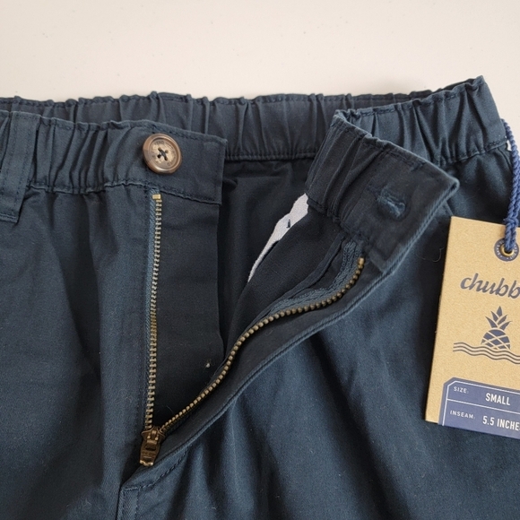 Chubbies The Armadas 5.5 "Navy Originals Stretch Shorts Sz S NEW - Picture 5 of 13